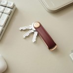 Key Organiser | Leather | Wine